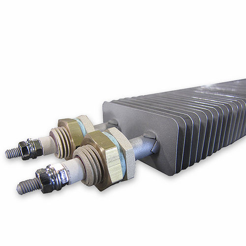 Aquecedor aletado - 25500250 - HERBST Beheizungs-Technik GmbH & Co. KG - para gás / de tubos / em aço inoxidável