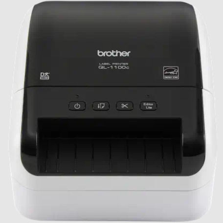 Impressora de etiquetas portátil - QL1100C - Brother Industries - para geração de imagens e endereçamento