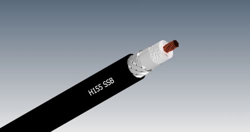 Cabo de dados - H155 - SSB-Electronic GmbH - de áudio/vídeo / coaxial / resistente a UV