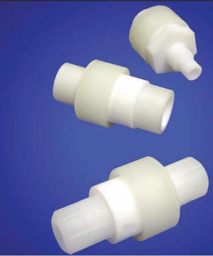 Válvula de retenção em PTFE - CV series - International Polymer Solutions Inc. - para a indústria química / para aplicações de alta pureza
