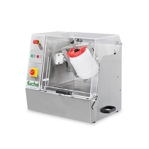 Misturador para laboratório - MIXOMAT A - FUCHS Maschinen AG - de tambor rotativo / horizontal / móvel