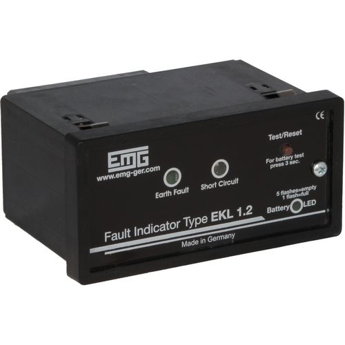 Indicador de curto-circuito - EKL series - Elektro Mechanik - de defeitos de massa / de LED / para montagem em painel