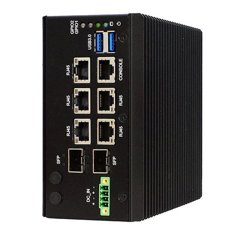Firewall industrial - SCB-6012A - AEWIN Technologies Co., Ltd. - para trilho DIN