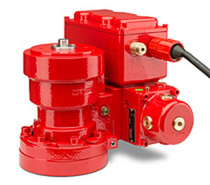 Atuador de válvula eletro-hidráulico - LPU F - Damcos - rotativo / de dupla ação / com controle remoto sem fio
