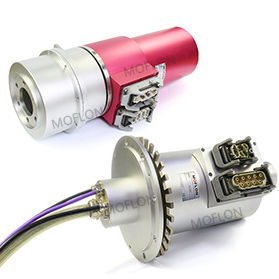 Anel coletor para turbina eólica - MF Series - MOFLON - em ouro / em carbono / com escovas multifilamentos
