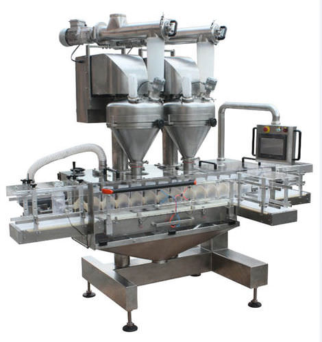 Envasadora automática - AMTEC Packaging Machines - para garrafas de vidro / para produtos em pó / para granulados