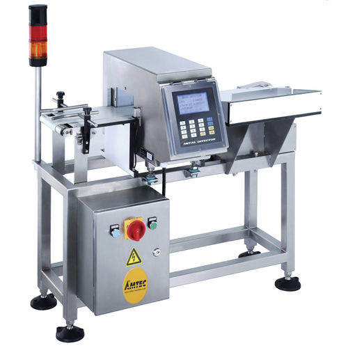 Detector de metais para peças pequenas - 0,15KW / 1kg - AMTEC Packaging Machines - de alta sensibilidade / compacto