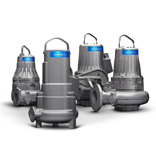 Bomba de rotor - F 3069 - FLYGT - para águas residuais / elétrica / submersível