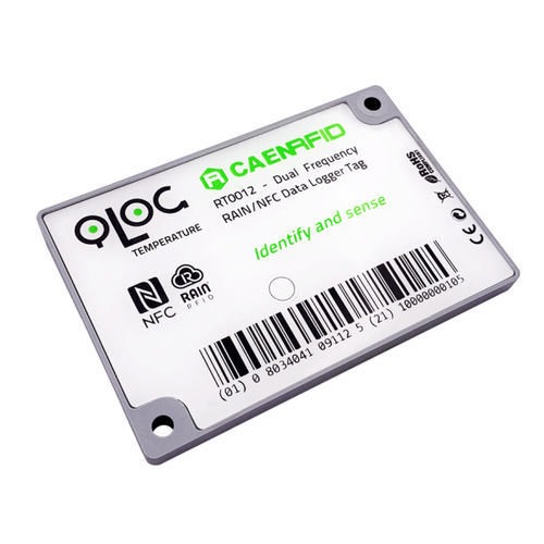 Registrador de dados de temperatura - qLog TEMPERATURE - RT0012 - CAEN RFID - RFID / NFC / sem tela