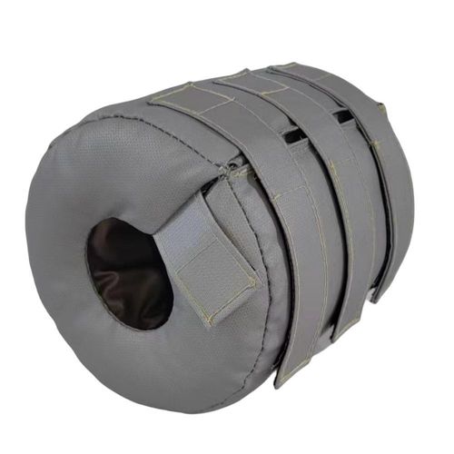 Cobertura isolante removível - Ningguo BST Thermal Products Co.,Ltd - para válvulas / de tecido de fibra de vidro revestido com silicone / de fibra de vidro