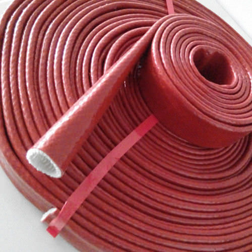 Espaguete tubo de proteção - Ningguo BST Thermal Products Co.,Ltd - trançado / para mangueiras / em silicone