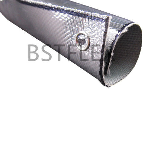Espaguete protetor térmico - ø 8 - 310 mm - Ningguo BST Thermal Products Co.,Ltd - com fechamento/abertura / para cabos / de fibra de vidro