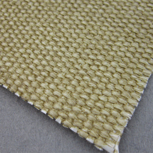 Tecido antichama - FGF-VC series - Ningguo BST Thermal Products Co.,Ltd - em fibra de vidro / para altas temperaturas / revestido de vermiculita
