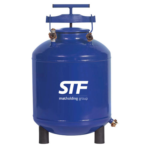 Tanque para produtos químicos - F500 - STF FILTERS - em aço-carbono / de pressão / de dosagem