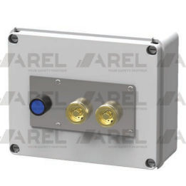 Controlador de porta elétrico - DKS11B2CPX - Arel Trapped Key Interlocks - com comutador de chave
