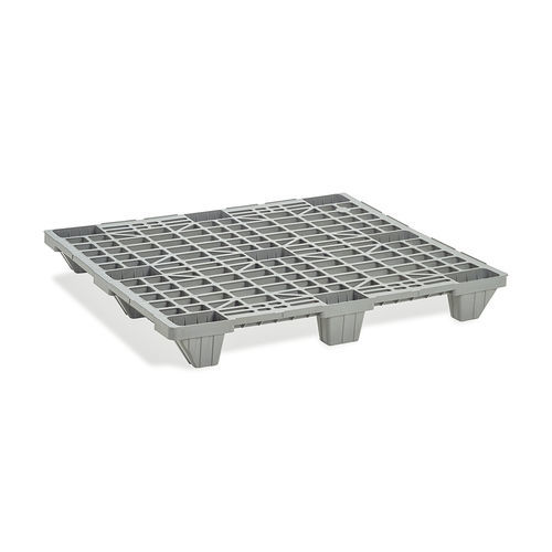 Palete empilhável - BASIC 1210-O9 - NAECO PACKAGING - em plástico reciclado / Euro / de acondicionamento
