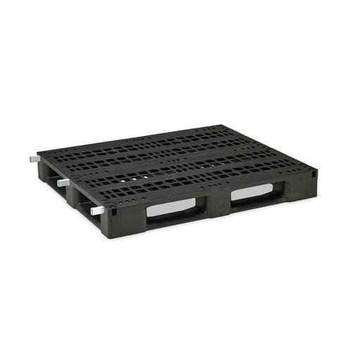 Palete em plástico reciclado - MASTER MAX 1210-O5 - NAECO PACKAGING - industrial / com etiqueta RFID / para uso intensivo