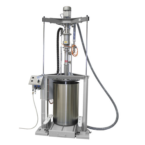 Sistema de esvaziamento de tambores - ViscoMT-XM Hygienic - ViscoTec Pumpen- u. Dosiertechnik GmbH - para produtos muito viscosos / de barris / para produtos de média viscosidade