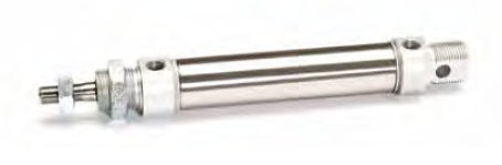 Cilindro pneumático - ODM - ARTEC SRL - de dupla ação / em aço inoxidável / ISO