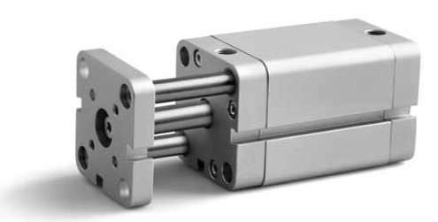 Cilindro pneumático - ADMA - ARTEC SRL - de dupla ação / em alumínio / em aço inoxidável