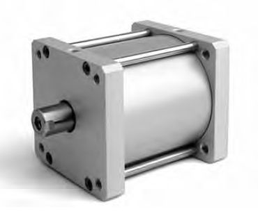 Cilindro pneumático - KSM - ARTEC SRL - de simples ação / em alumínio / em aço inoxidável