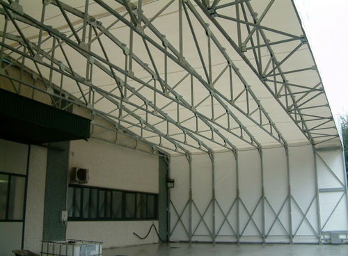 Hangar modular - HFR - SACIL HLB - com estrutura leve