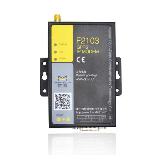 Modem para telecomunicações - F2103 - Xiamen Four-Faith Communication Technology Co.,Ltd - sem fio / celular / de dados
