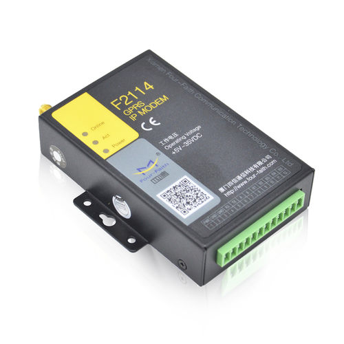 Modem sem fio - F2114 - Xiamen Four-Faith Communication Technology Co.,Ltd - celular / de dados / RS232