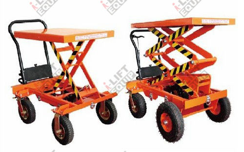 Mesa elevatória tipo tesoura - IHM200 - i-lift Equipment Ltd. - manual / móvel