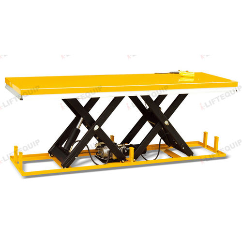 Mesa elevatória de tesouras em linha - HW series - i-lift Equipment Ltd. - hidráulica / estacionária