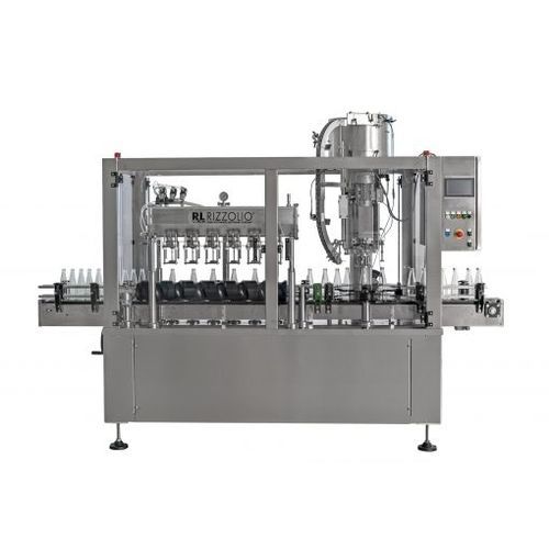 Envasadora/tampadora monobloco - 6-1-1 - Rizzolio s.r.l - para bebida gasosa / totalmente automática