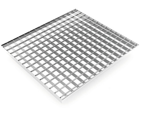Grade de piso em aço - PRESS-LOCKED - JK TECHNIC - em alumínio / em aço inoxidável / prensada
