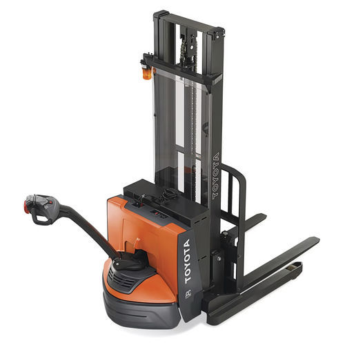 Empilhadeira patolada elétrica - 8BWS1 series - Toyota Industrial Equipment - com operador a pé / 24 V / para aplicações industriais