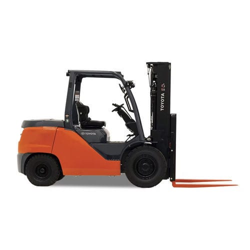 Empilhadeira a GLP - 50-8FG series - Toyota Industrial Equipment - para operador sentado a bordo / para ambiente externo / de movimentação