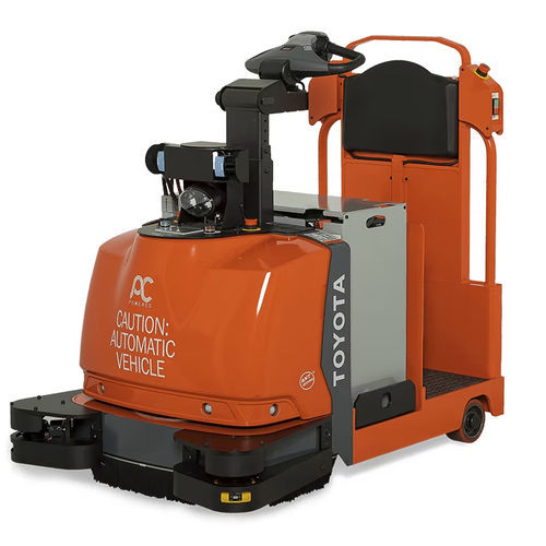 Trator rebocador - 8TB50A - Toyota Industrial Equipment - elétrico / com rodas / AGV