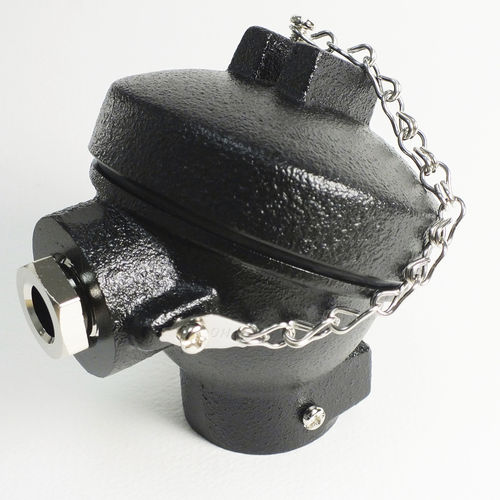 Cabeçote de conexão em ferro fundido - H-KI series - Temperature Technology Ltd - para sensor de temperatura / IP67