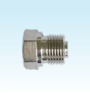 Tampão hexagonal - FSP-12-BSPP-PLG  - Temperature Technology Ltd - com rosca / em aço inoxidável / para soldagem