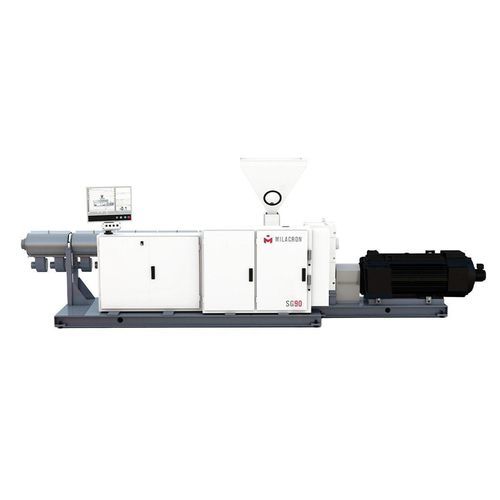 Extrusora de rosca única - SG series - Milacron China - para tubos / com alimentador estriado / sob medida