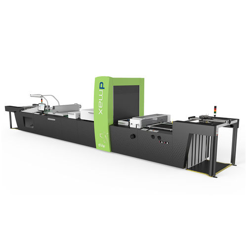 Envernizadora para papel - dmax 76 & 106 - Steinemann - de papelão / para superfície plana