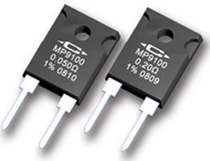 Resistor de película espessa - MP9100 series - Caddock Electronics - de potência / montado em circuito impresso