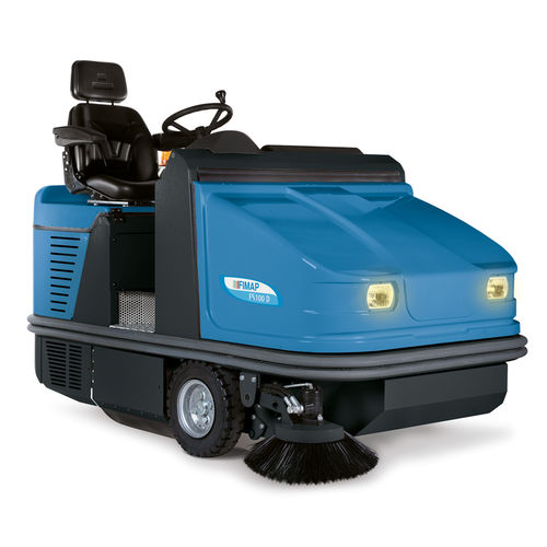 Varredeira para operador a bordo - FS100-120 series - Fimap - a diesel / a gasolina / a bateria