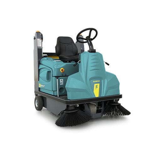 Varredeira mecânica para operador a bordo - RIDER LIFT - Eureka Floor Cleaning Machines - elétrica / para ambiente externo / para ambiente interno