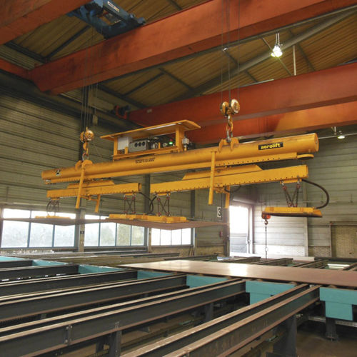 Balancim com ventosas para chapa - Aerolift Industrials B.V. - para ponte rolante / horizontal