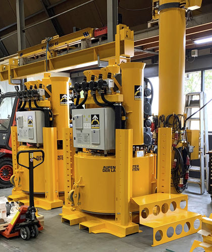 Balancim com ventosas para bobina de papel - Aerolift Industrials B.V.