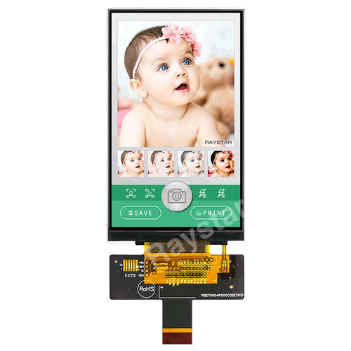 Módulo de visualização de LED - RFO400C-AYW-MNN - Raystar Optronics, Inc. - TFT LCD / IPS / 480 x 800