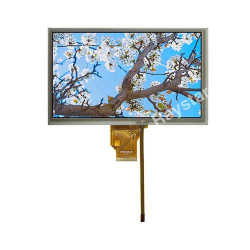 Módulo de visualização TFT - RFF80AB-AIW-DNS - Raystar Optronics, Inc. - com tela sensível ao toque resistiva / matriz de pontos / 800 x 480
