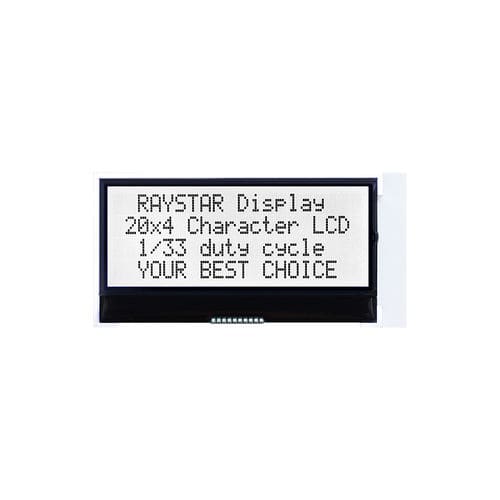 Display LCD - RX2004B - Raystar Optronics, Inc. - 20 x 4 / de 4 linhas / de embutir