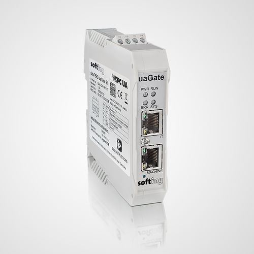 Gateway de comunicação - uaGate SI - Softing Industrial Automation - industrial / IoT / de segurança