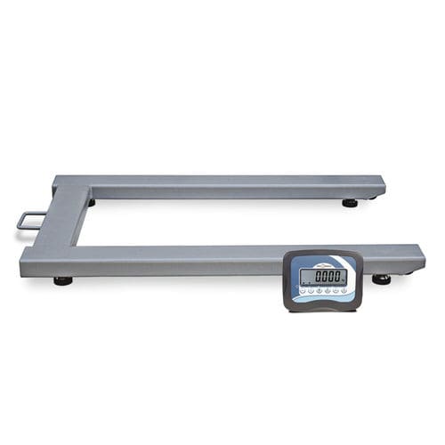 Balança pesa-paletes com display separado - ZFU - GIROPES - com bateria recarregável / em aço