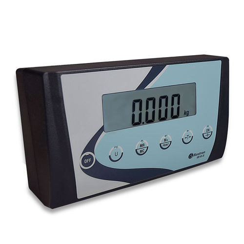 Indicador de peso com display LCD - IB10-S - GIROPES - embutido / IP54 / RS-232